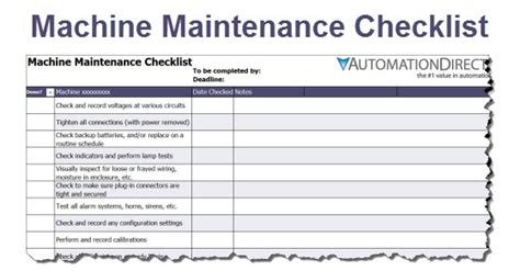 cnc machine maintenance procedure|milling machine preventive maintenance checklist.